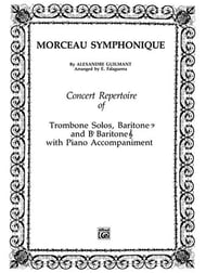MORCEAU SYMPHONIQUE Trombone or Baritone cover Thumbnail